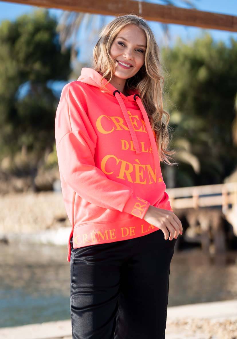 Miss Goodlife Hoodie Crème de la Crème – neonpink/neonorange Neueste Stile