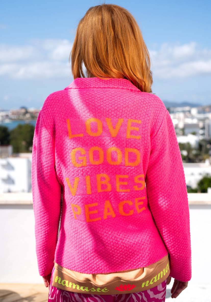 Miss Goodlife Blazer LOVE – pink Verkauf