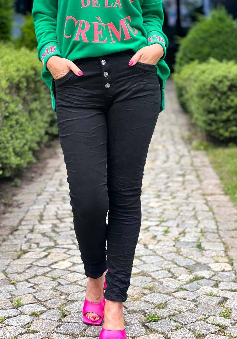 Miss Goodlife Jeans Star – black Exklusive Angebote