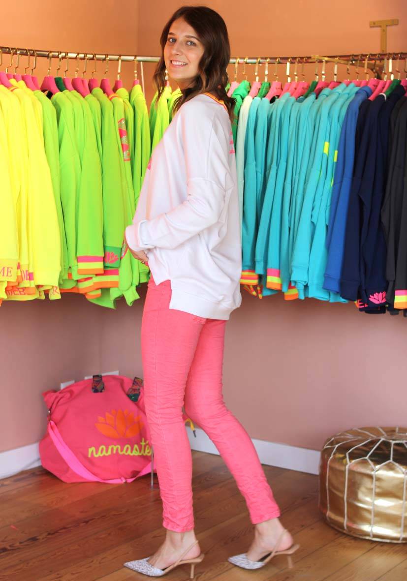 Miss Goodlife Jeans One Star – pink Saisonale Angebote
