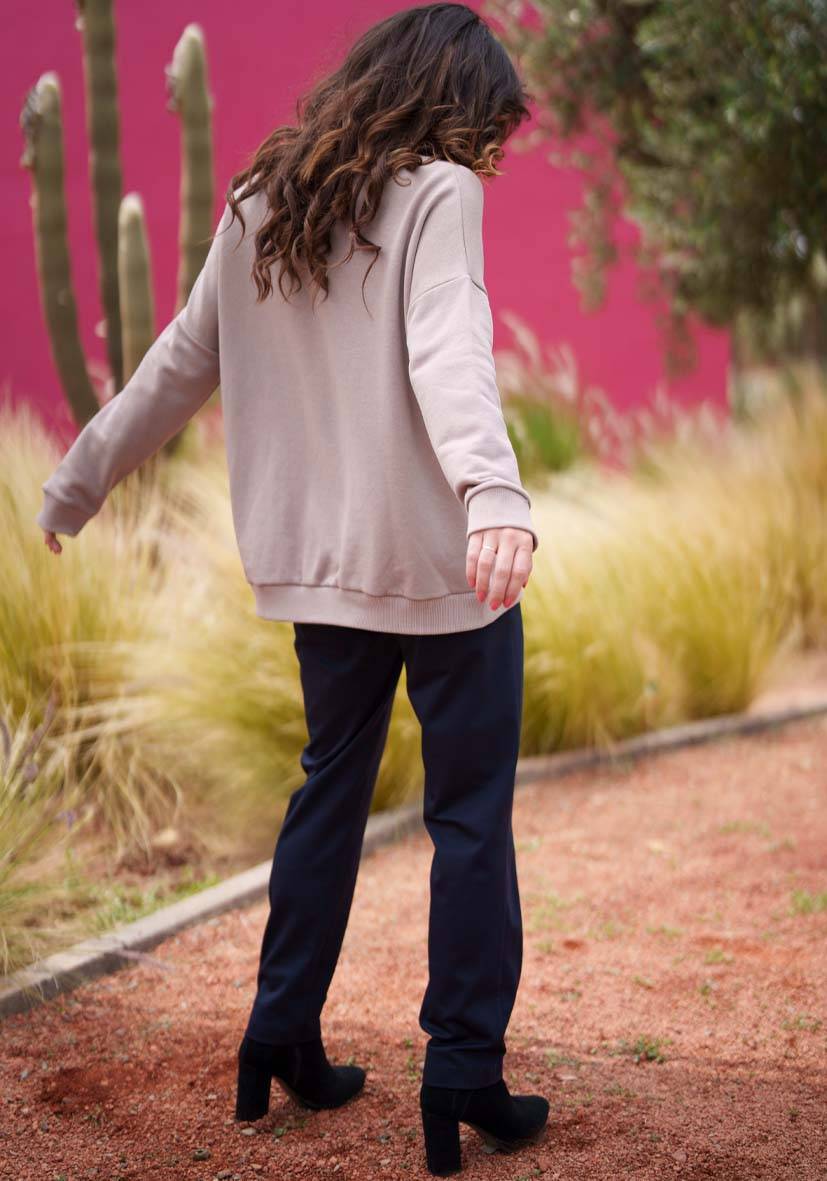 Miss Goodlife Pants Uni – darkblue Letzte 3 Tage