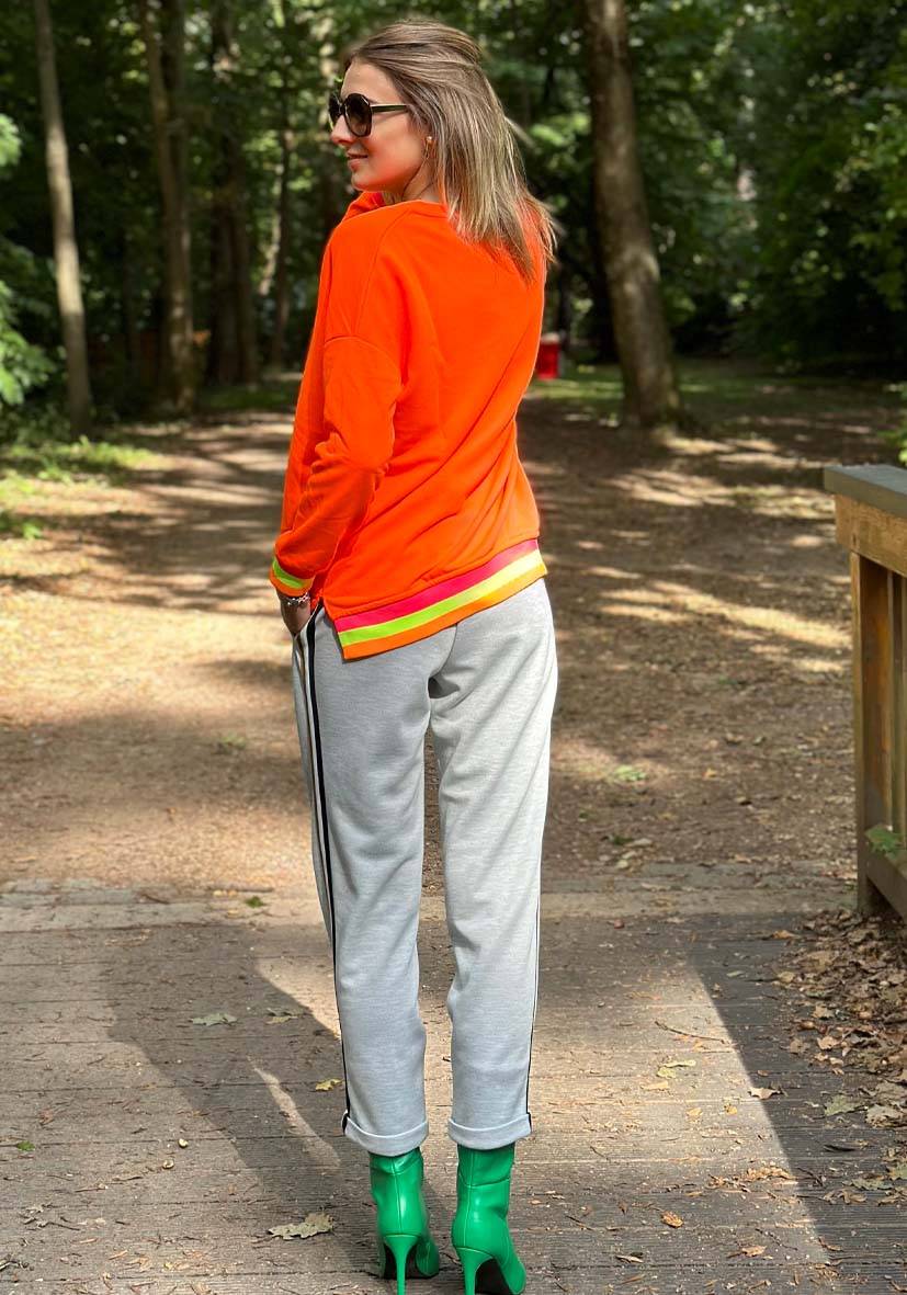 Miss Goodlife Pants Triplestripes – grey JETZT KAUFEN