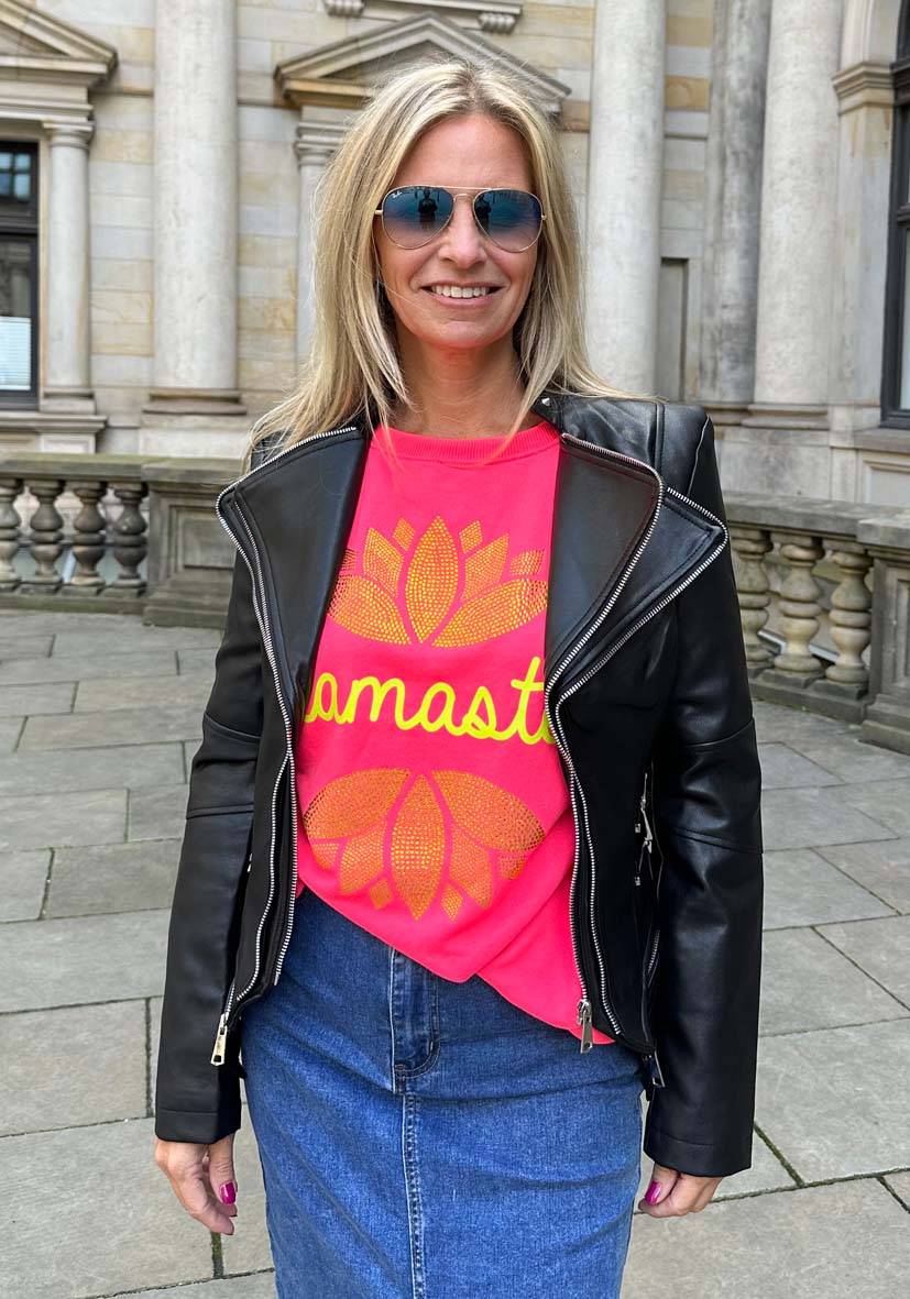 Miss Goodlife Veganer Lederblazer – black Nur noch ein Tag übrig