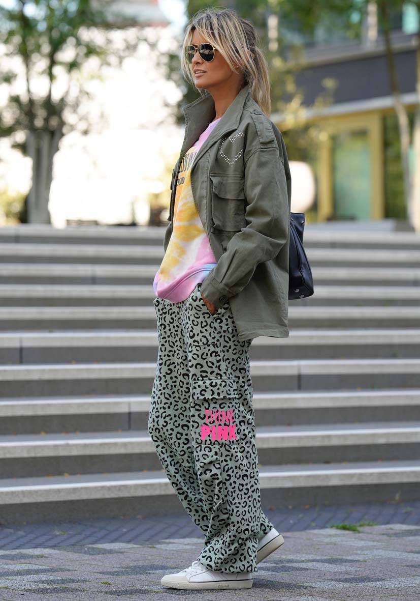 Miss Goodlife Pants Think Pink – Leo almond Schlussverkauf
