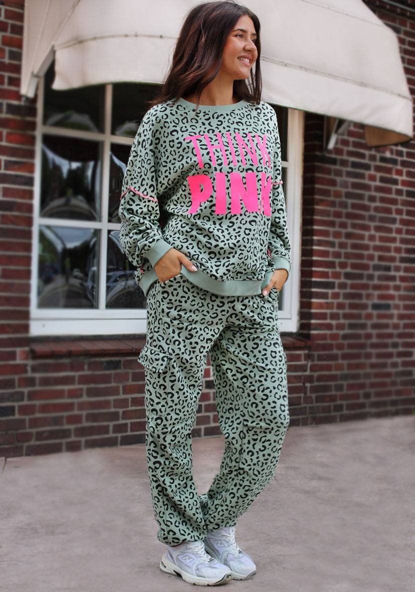 Miss Goodlife Pants Think Pink – Leo almond Schlussverkauf