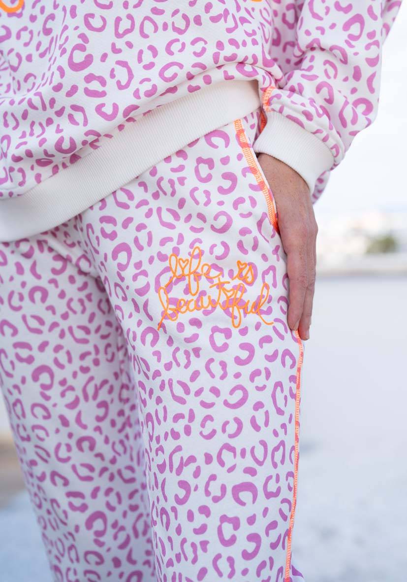 Miss Goodlife Pants Think Pink – Leo rose Fabrikverkauf