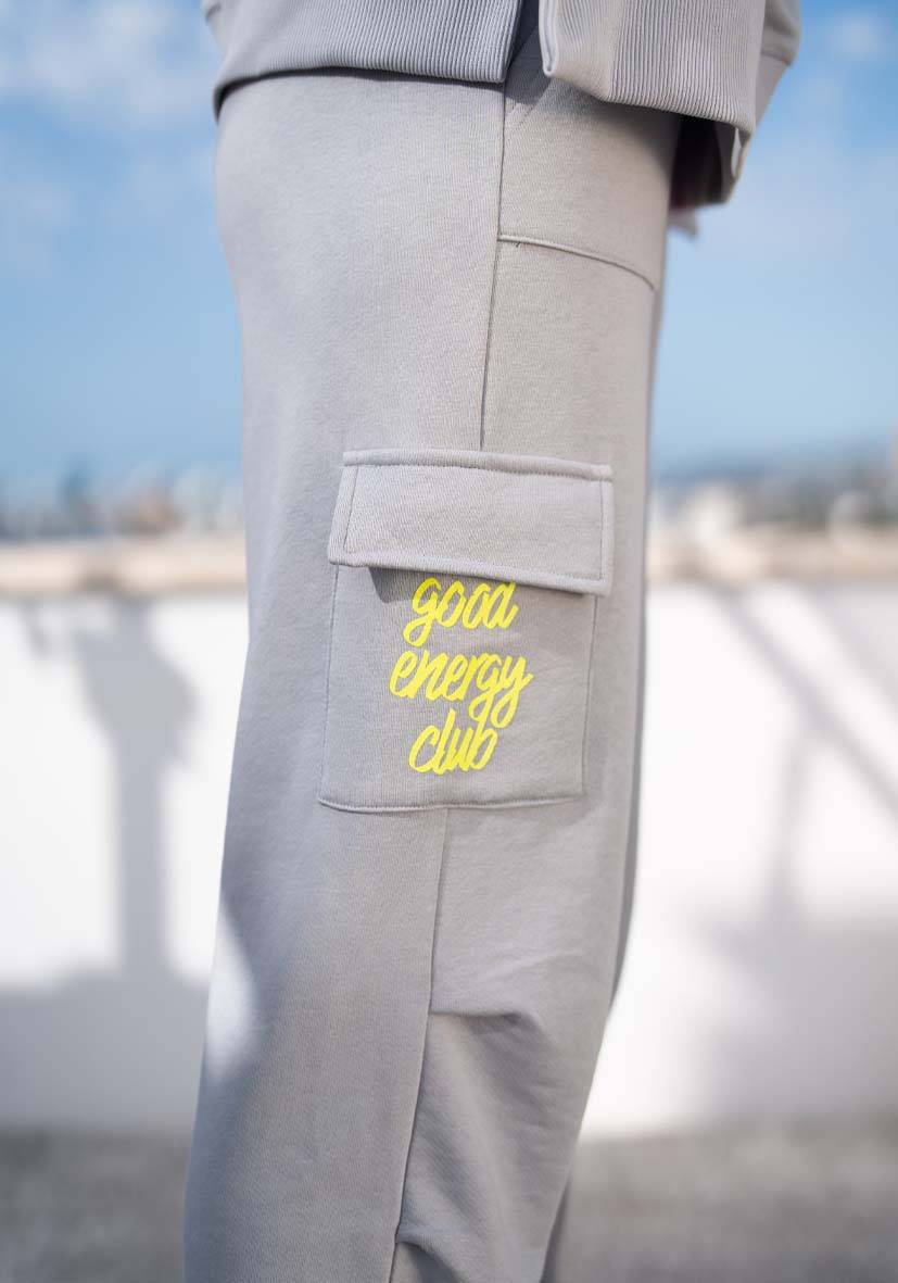 Miss Goodlife Pants Good Energy Namasté – lightgrey Großer Ausverkauf
