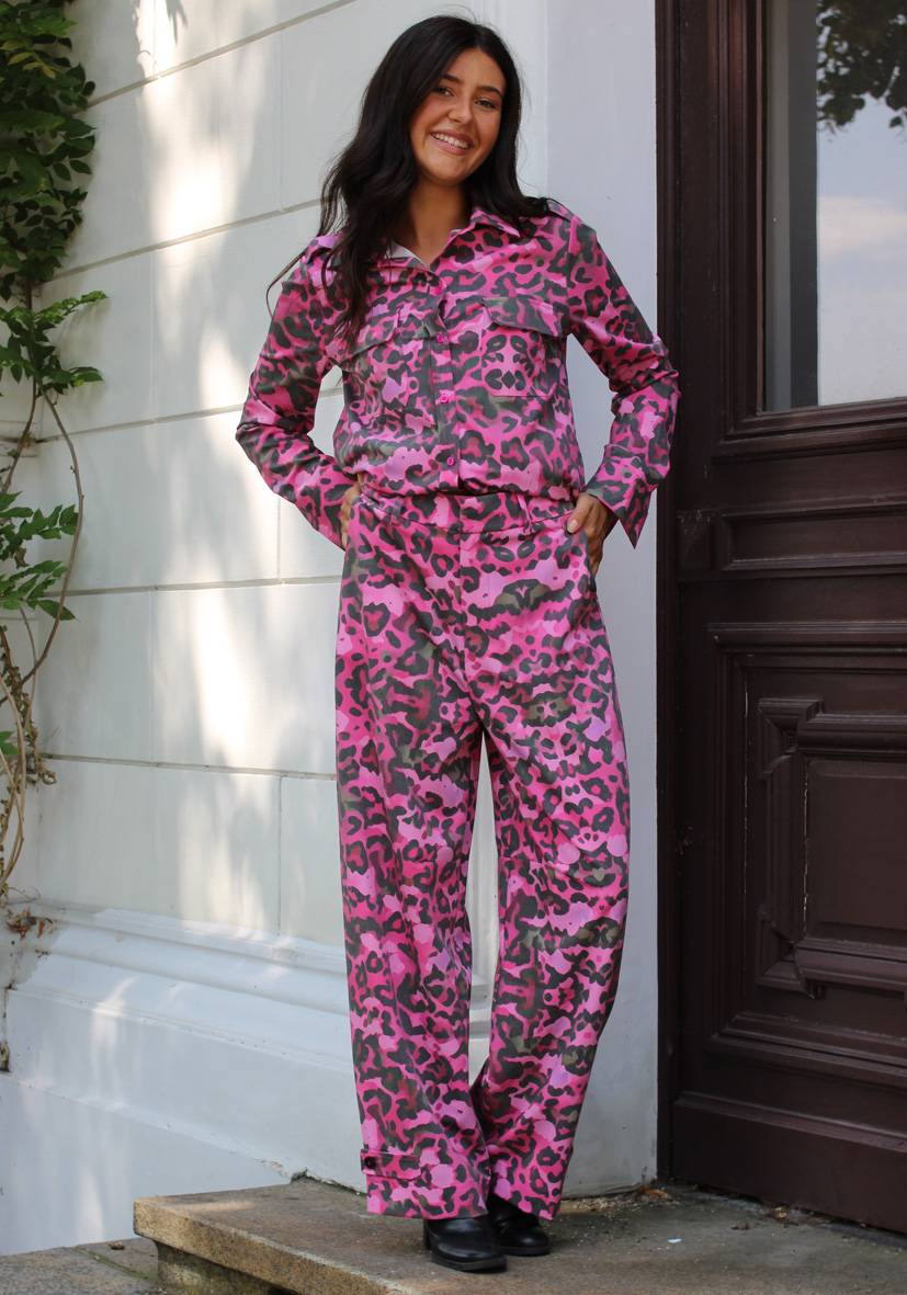 Miss Goodlife Pants Fancy Leo – pink Online Shopping