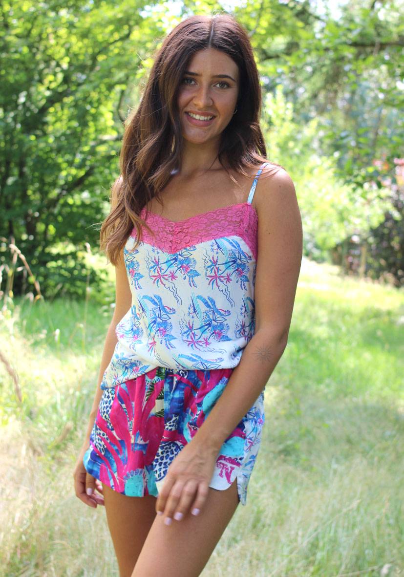 Miss Goodlife Shorts Palmtree Muttertagsangebot