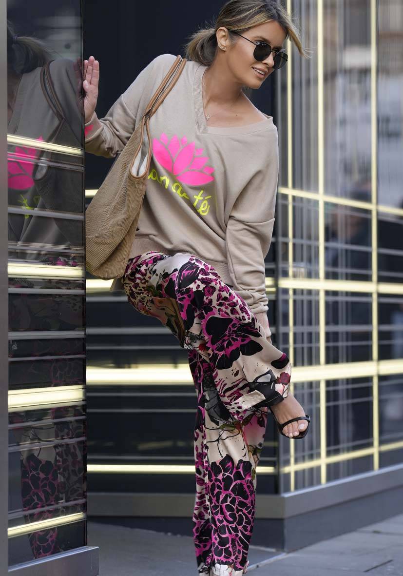 Miss Goodlife Weite Pants Love me Tägliche Deals