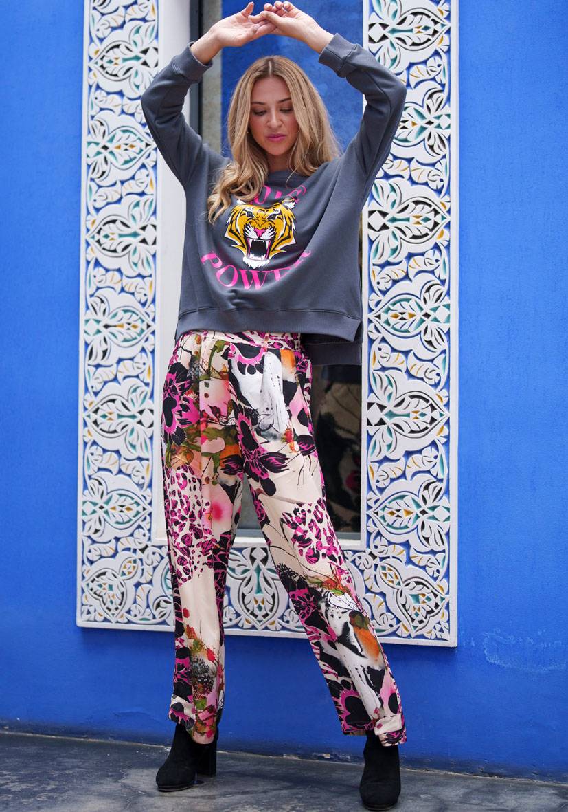 Miss Goodlife Weite Pants Love me Tägliche Deals