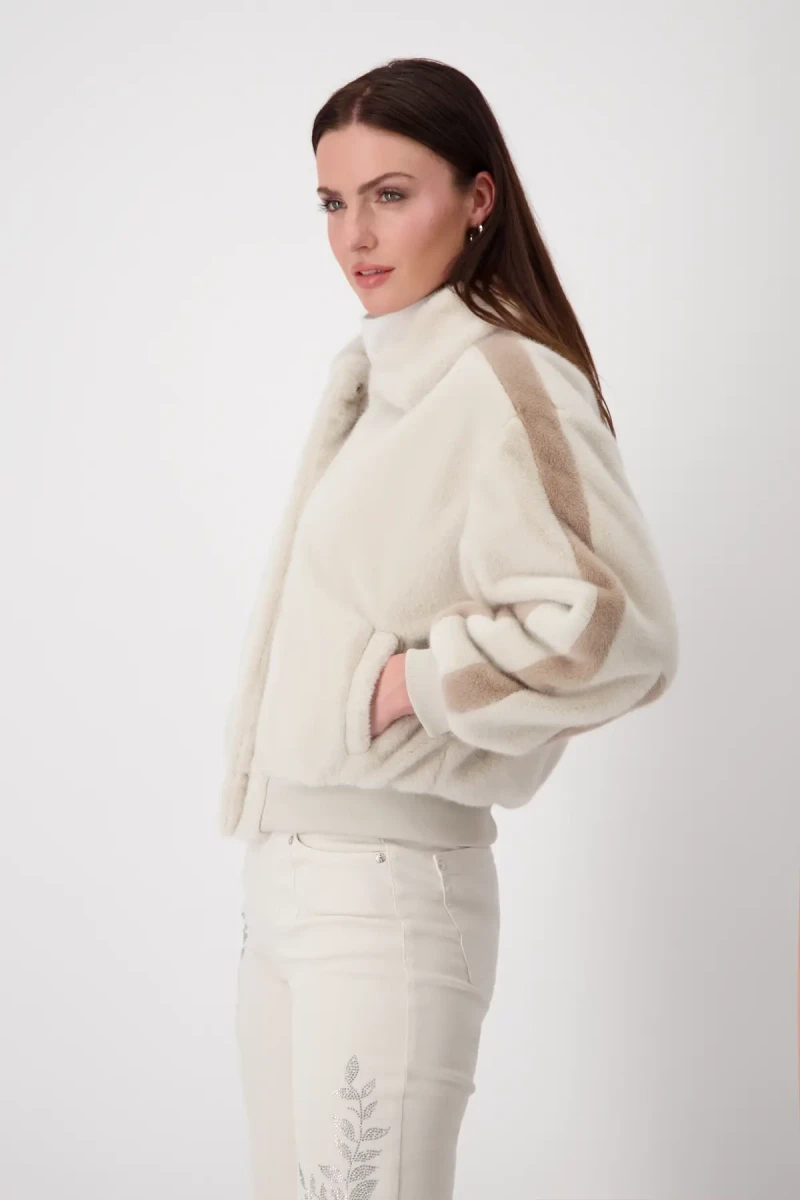 Monari Flauschige Jacke Limitierter Zeitrabatt