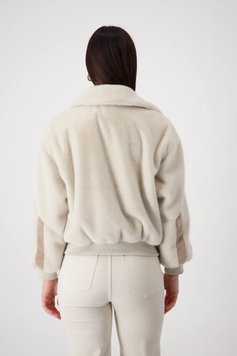 Monari Flauschige Jacke Limitierter Zeitrabatt