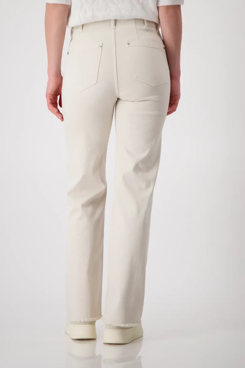 Monari Wide Leg Hose mit Schmuck Günstig kaufen