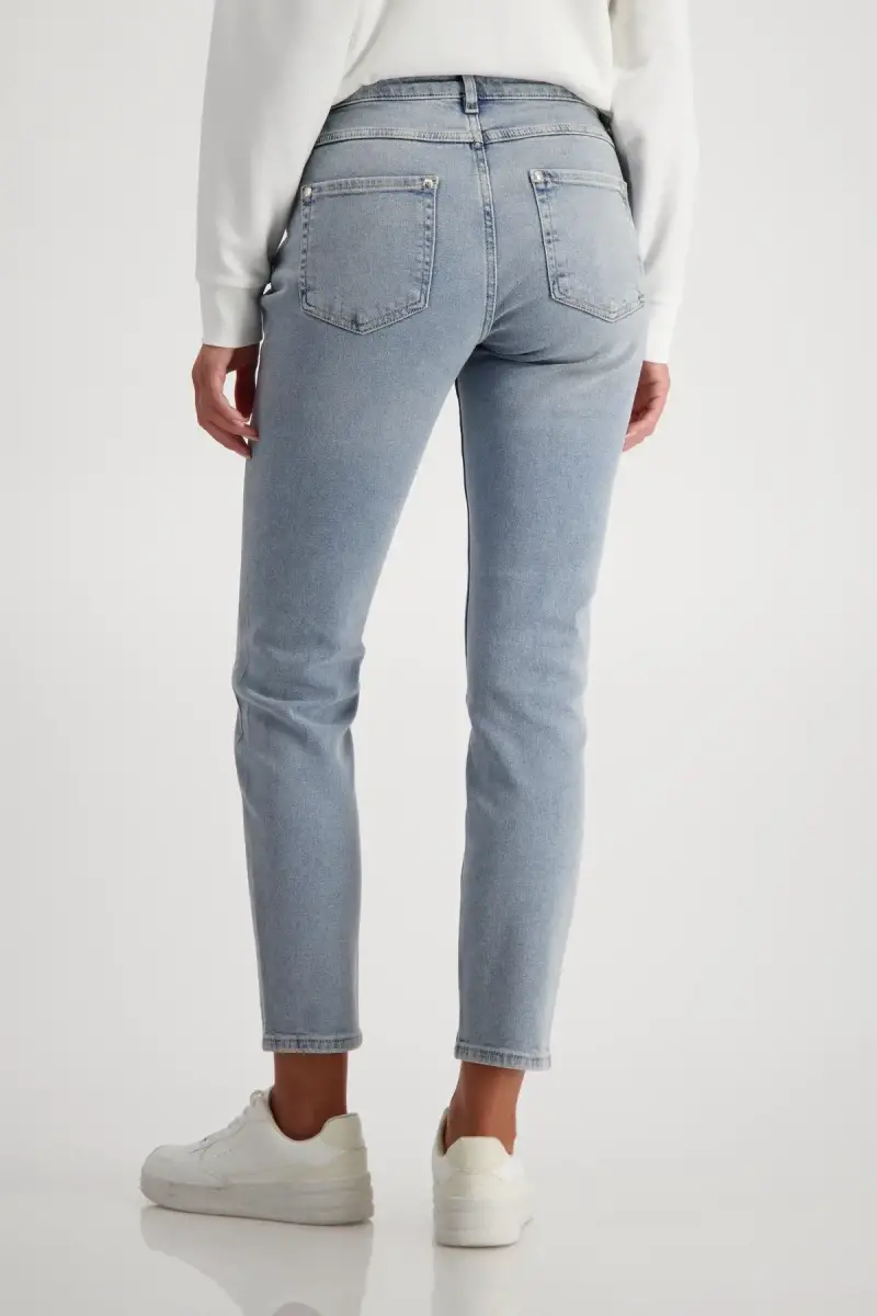 Monari Jeans mit Schmuck Großer Ausverkauf