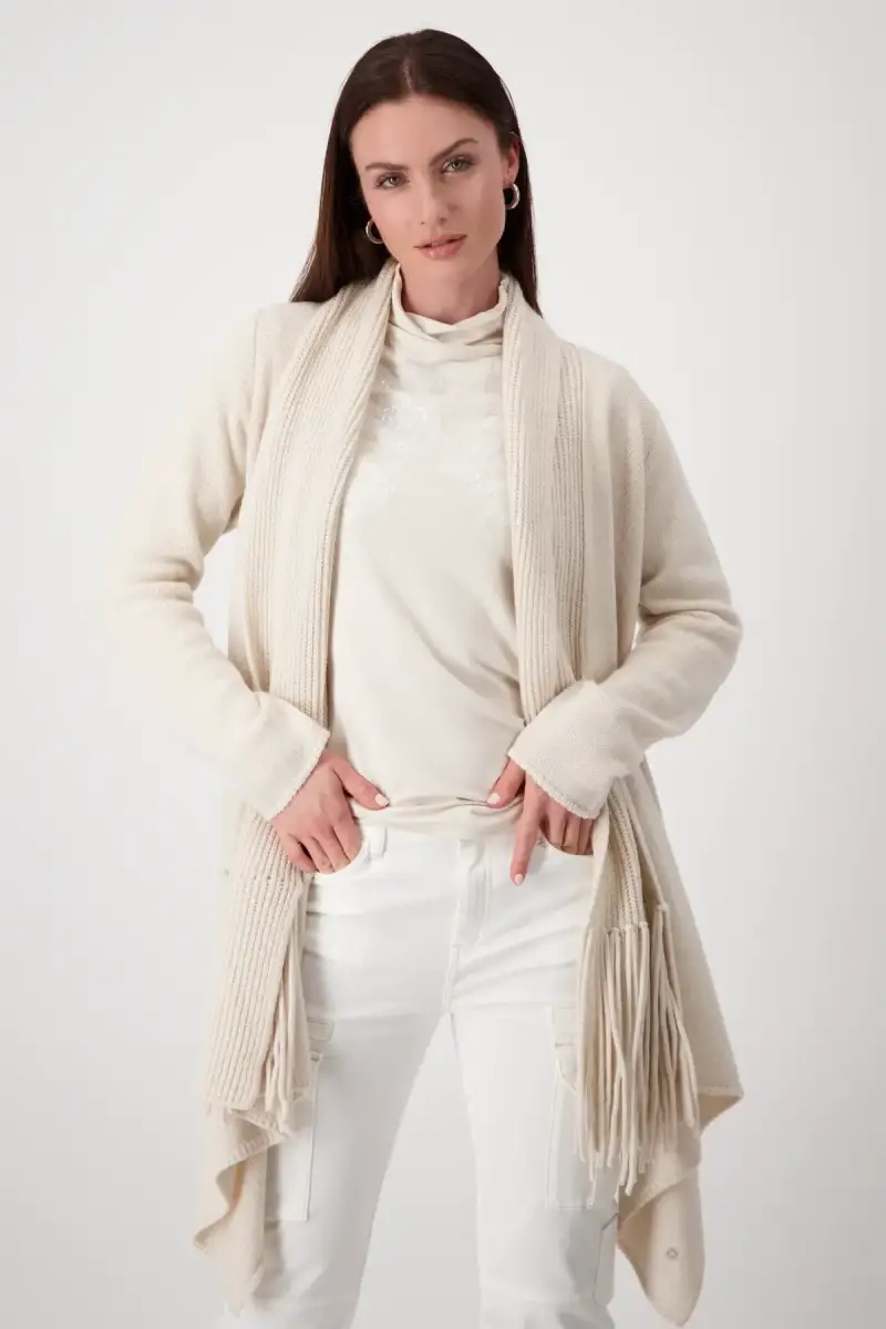 Monari Strickjacke mit Schalkragen Begrenztes Angebot