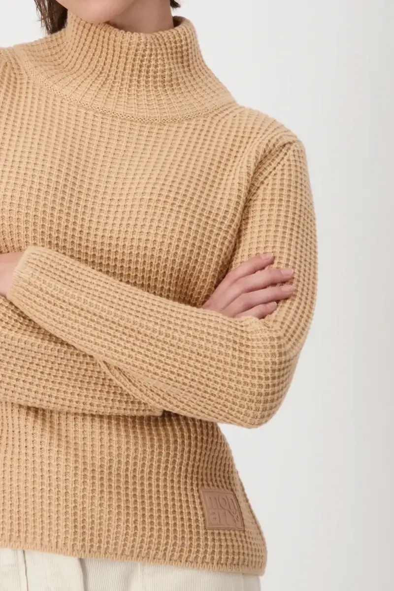 Monari Strickpullover mit Stehkragen Saisonschlussverkauf