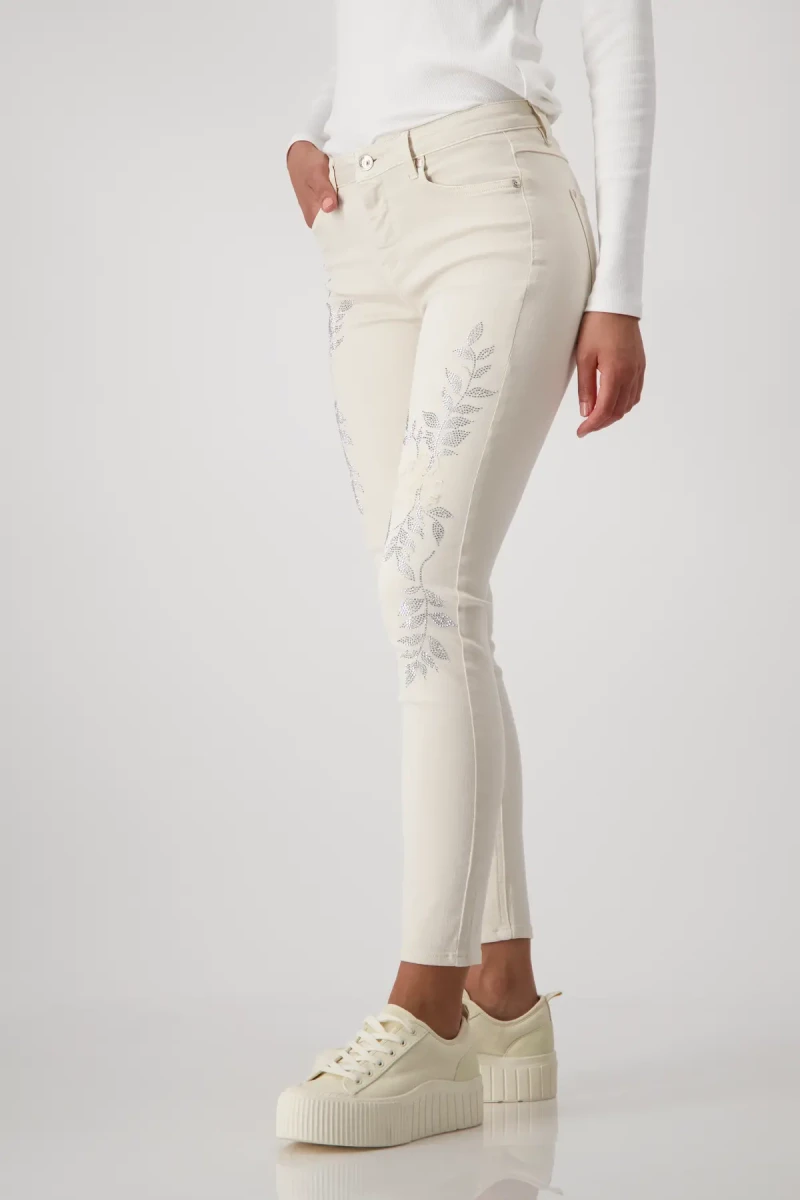 Monari Hose mit Schmuck Black Friday