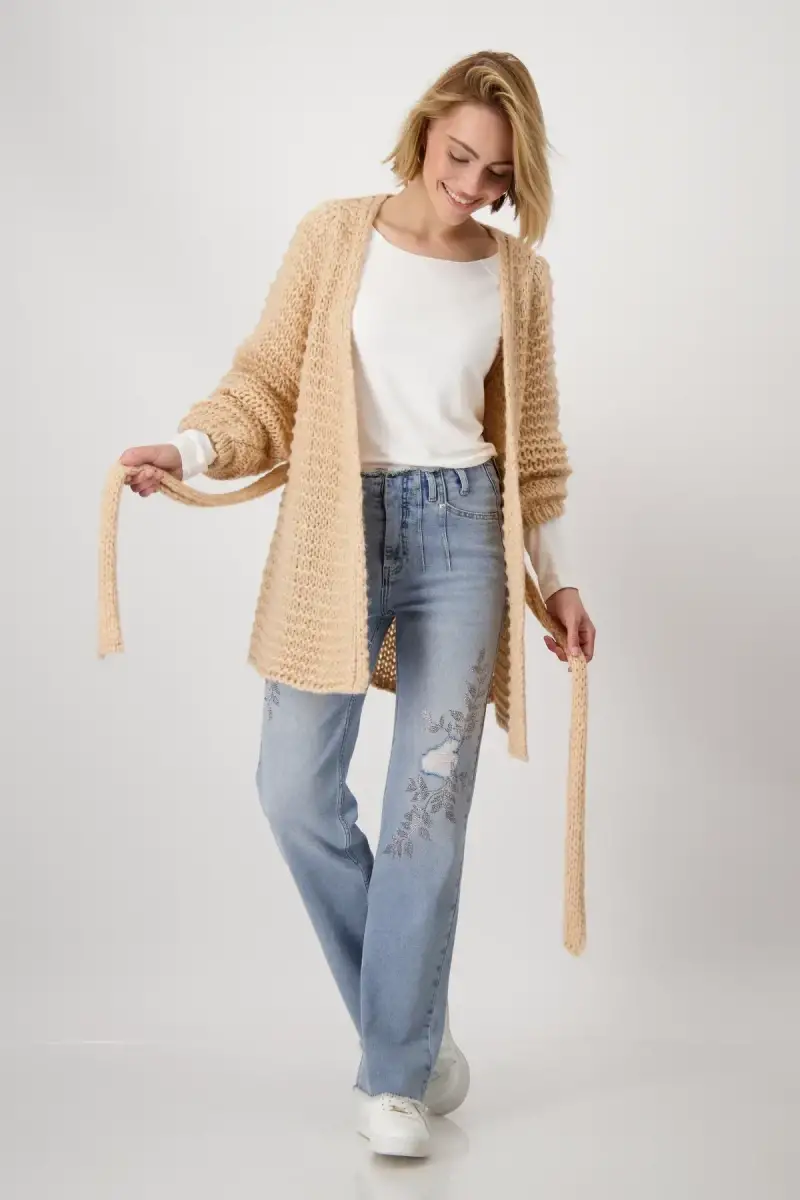 Monari Locker gestrickte Strickjacke Cyber Monday