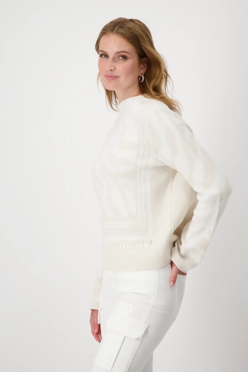 Monari Pullover mit Tigermuster Valentinstagsangebot