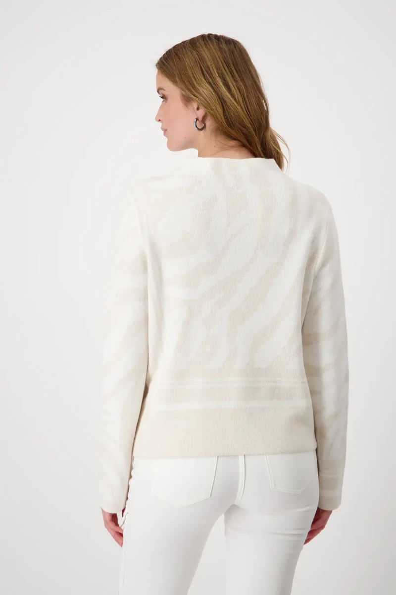 Monari Pullover mit Tigermuster Valentinstagsangebot