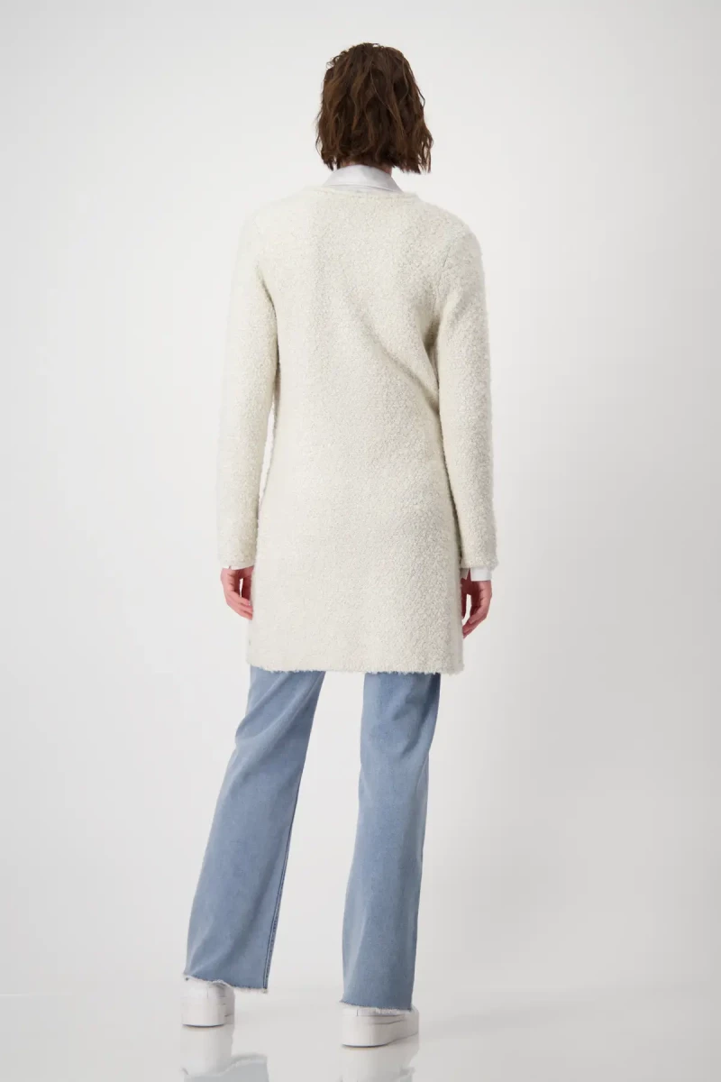 Monari Strickmantel mit Lurex Online Outlet