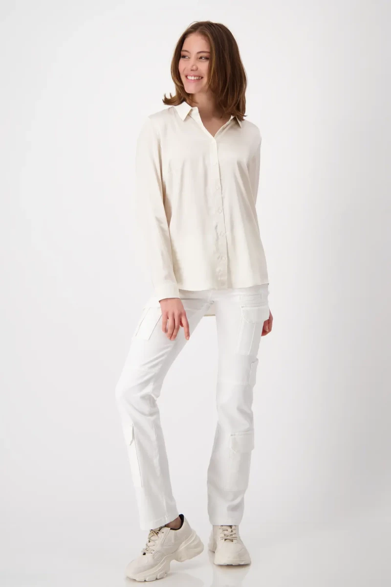 Monari Satin Bluse Saisonale Angebote