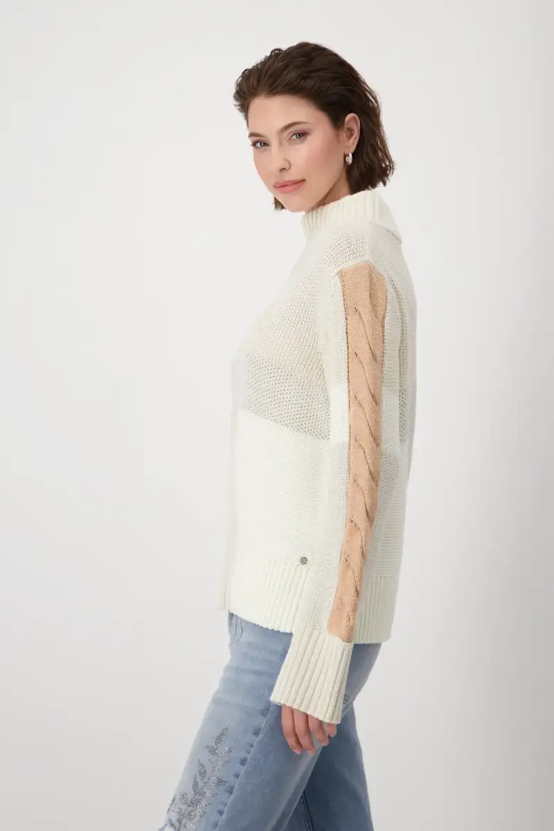 Monari Pullover Colorblocking Sonderangebote