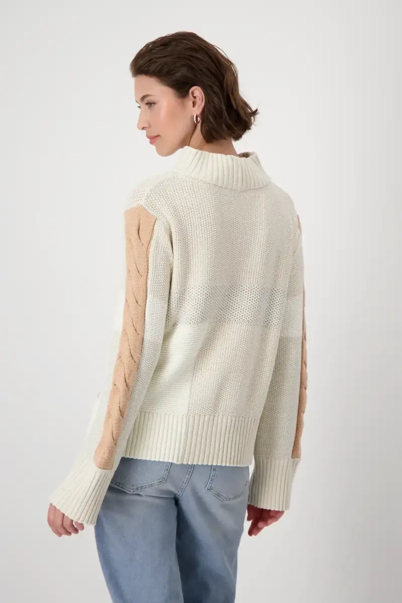 Monari Pullover Colorblocking Sonderangebote