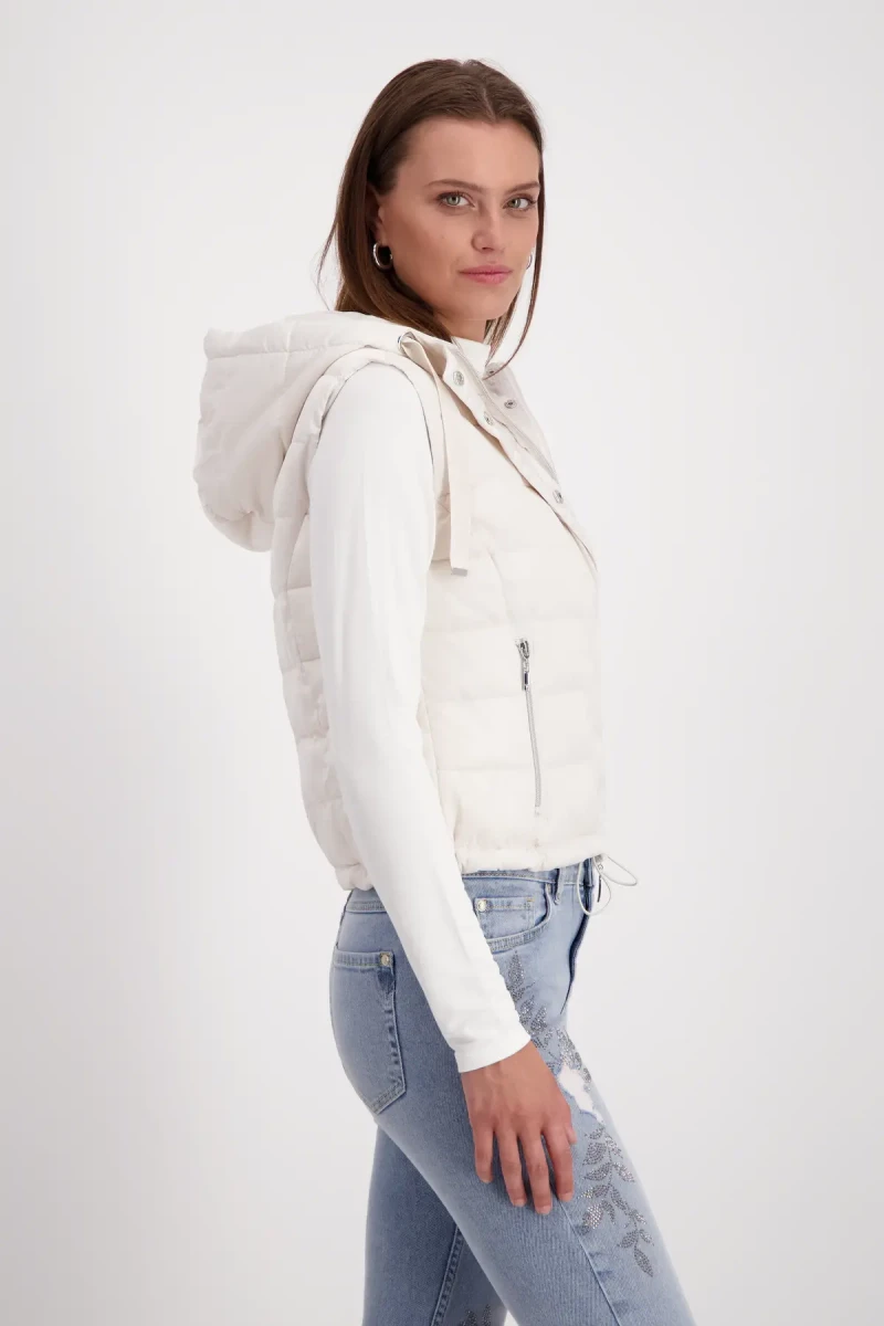 Monari Steppweste mit Zierband Bis zu 60% Rabatt