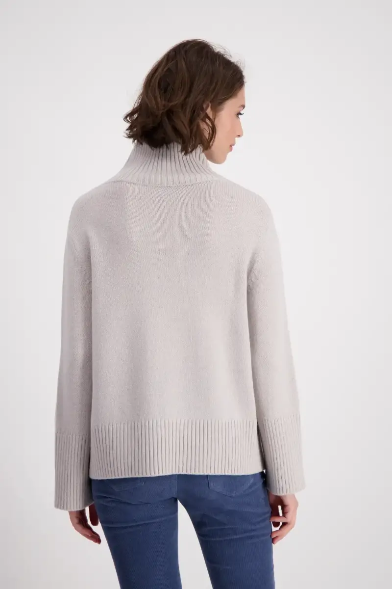 Monari Strickpullover mit Schrift Bis zu 55% Rabatt