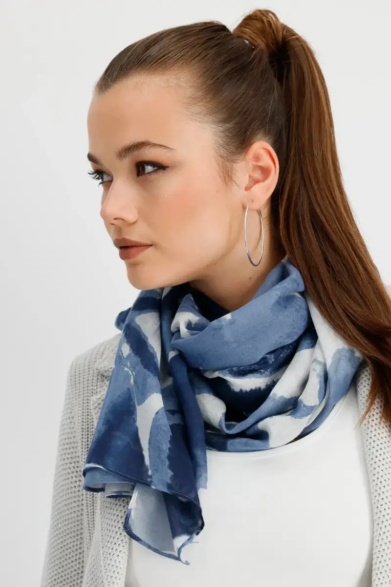 Monari Schal mit Blumenmuster Discount Store für neue Produkte