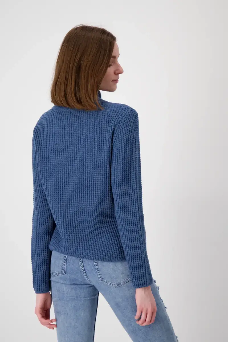 Monari Strickpullover mit Stehkragen Nur noch ein Tag übrig