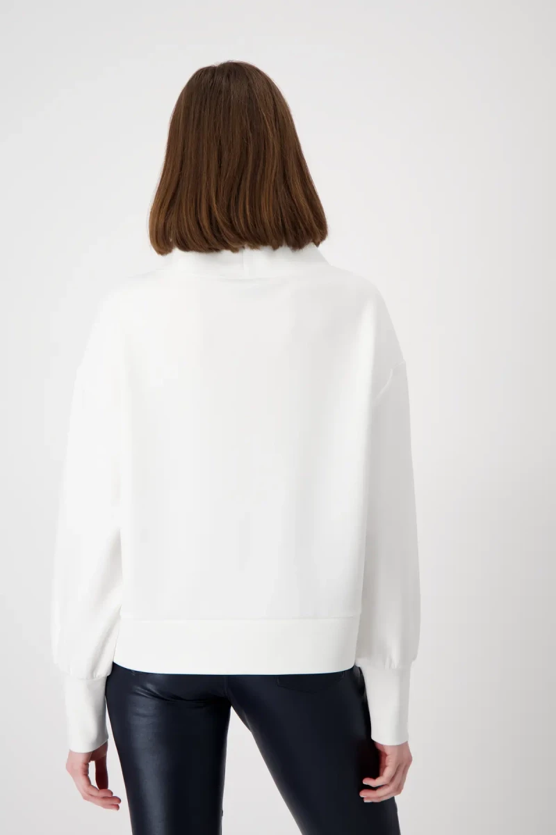 Monari Sweatshirt mit Emblem Print Riesige Rabatte