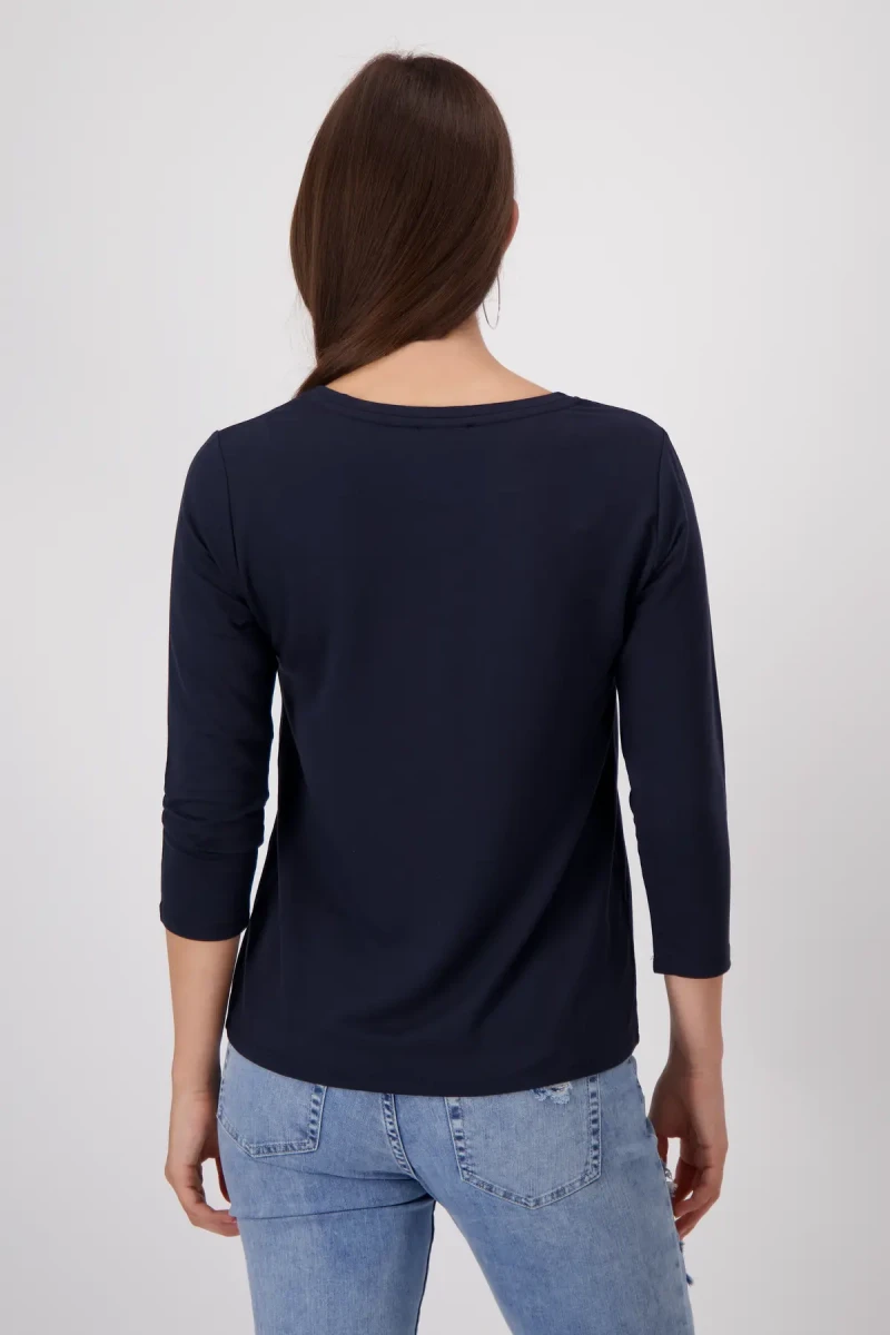 Monari Shirt mit Emblem Print Speichern exportieren
