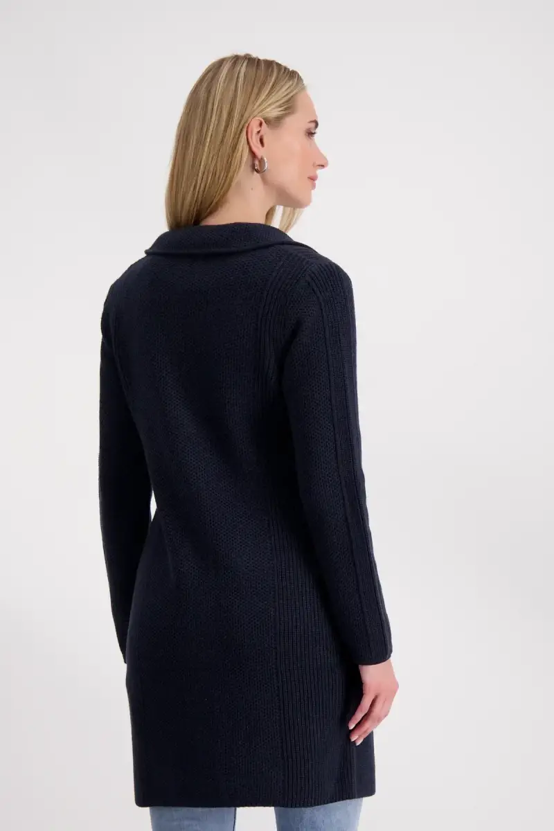 Monari Strickmantel mit Reverskragen Black Friday Preise