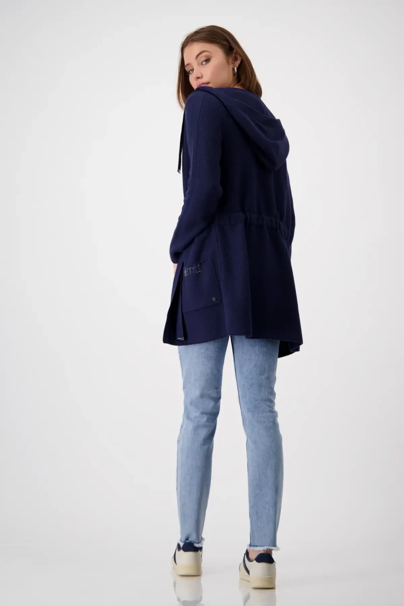 Monari Strickjacke mit Taillenband zollfrei