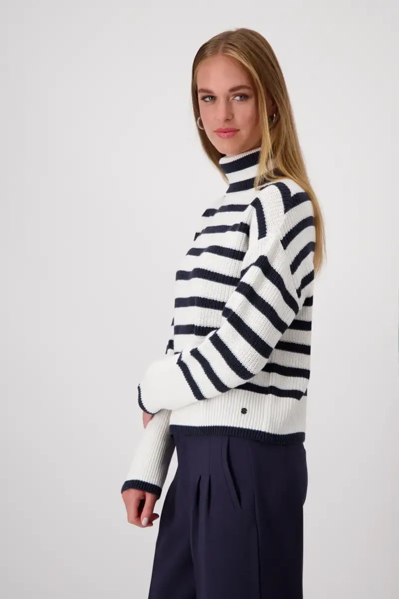 Monari Ringelpullover Günstiger Verkauf