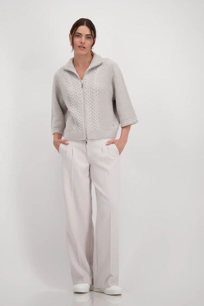 Monari Strickjacke mit weiten Ärmeln Fabrik Onlineshop