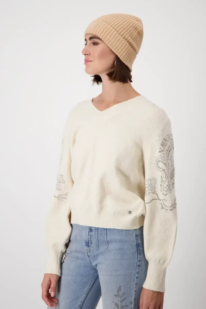 Monari Mütze mit Patch Begrenztes Angebot