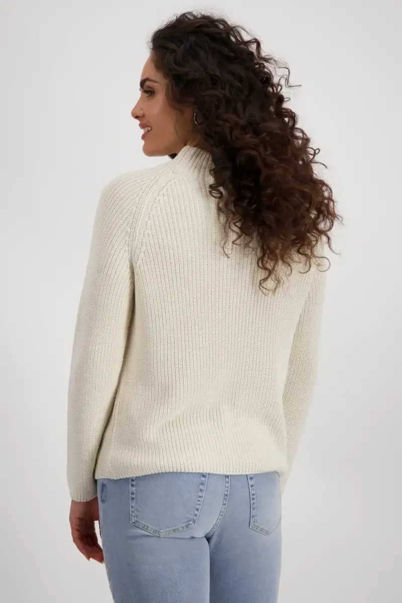 Monari Basic Stehkragen Pullover Online Shopping