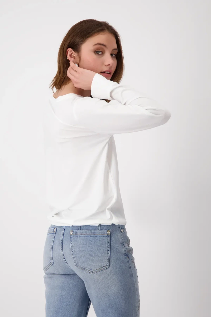 Monari Blusenshirt mit Schmucktasche Osterangebot