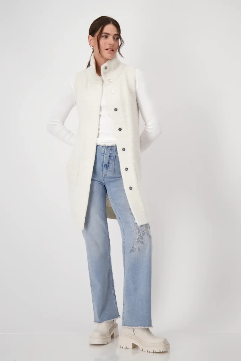 Monari Basic Shirt aus Pima Baumwolle Valentinstagsangebot