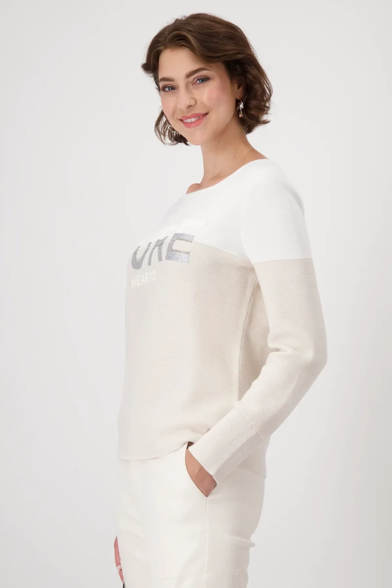 Monari Colorblock Pullover Jubiläumsangebot
