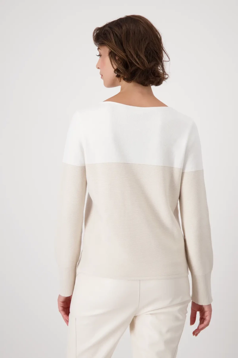 Monari Colorblock Pullover Jubiläumsangebot