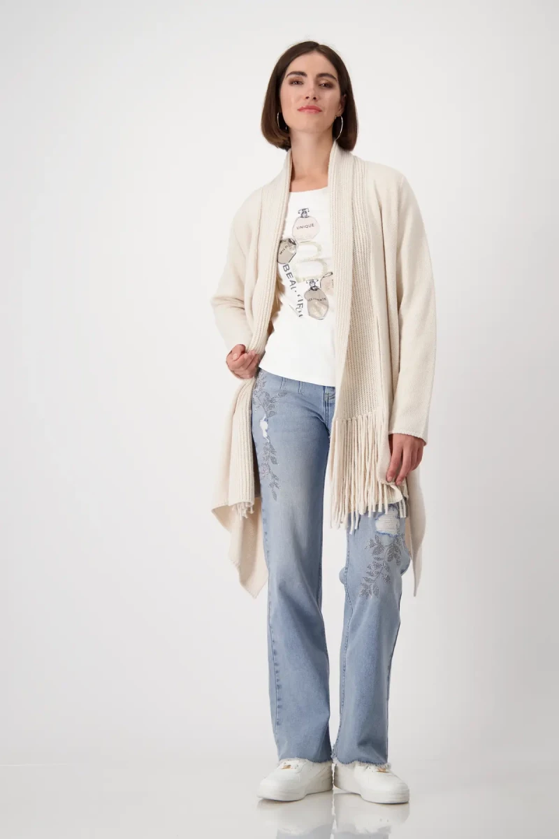 Monari Shirt mit Parfüm Flakons Print Top Angebot