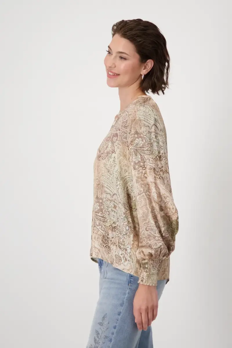 Monari Bluse mit Paisleymuster Zeitlich begrenztes Angebot