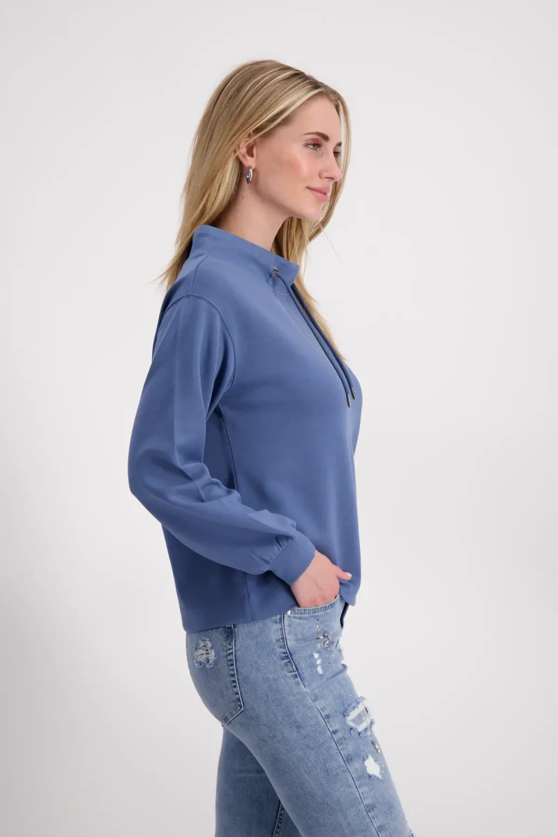 Monari Sweatshirt mit Stehkragen Bestseller