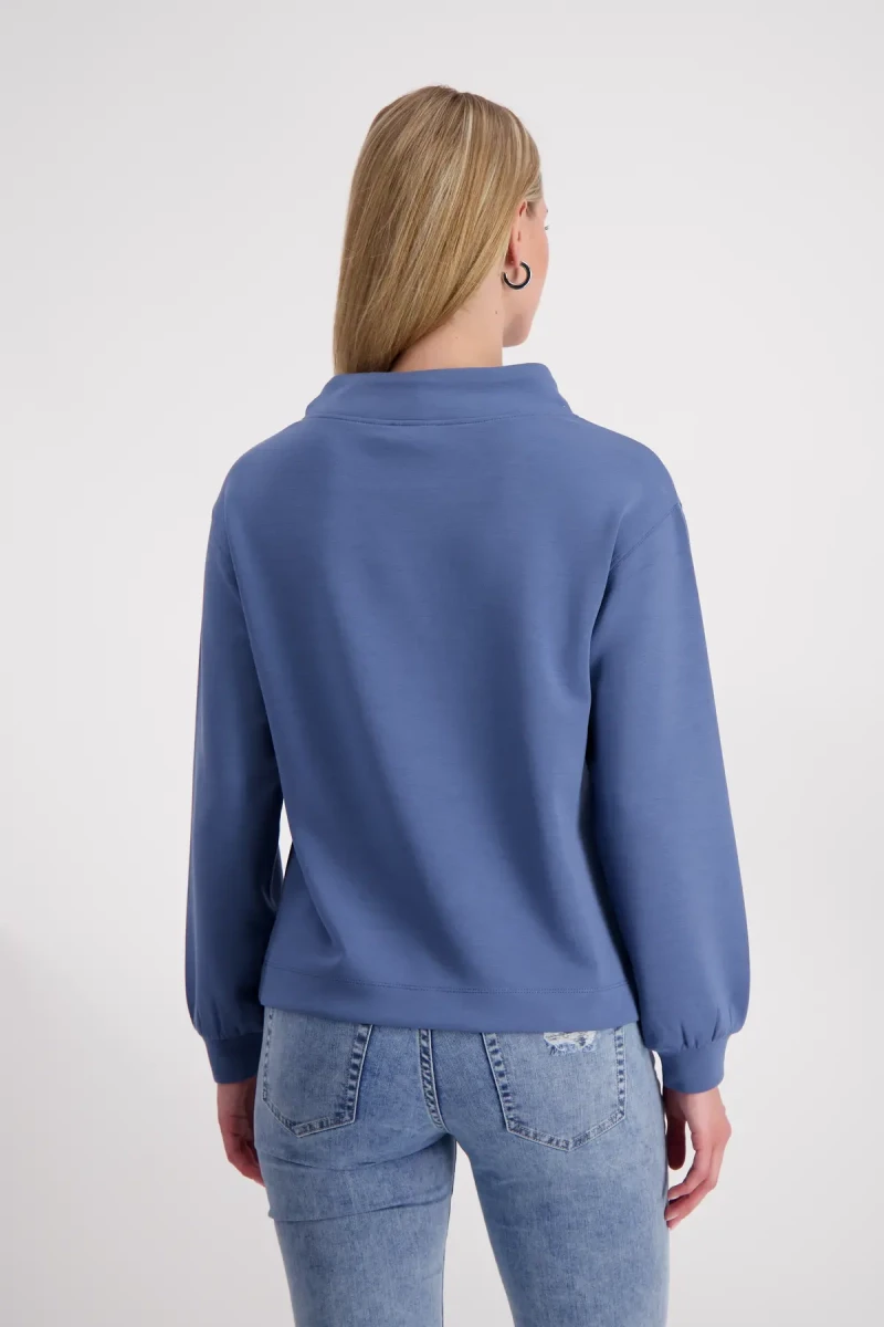 Monari Sweatshirt mit Stehkragen Bestseller