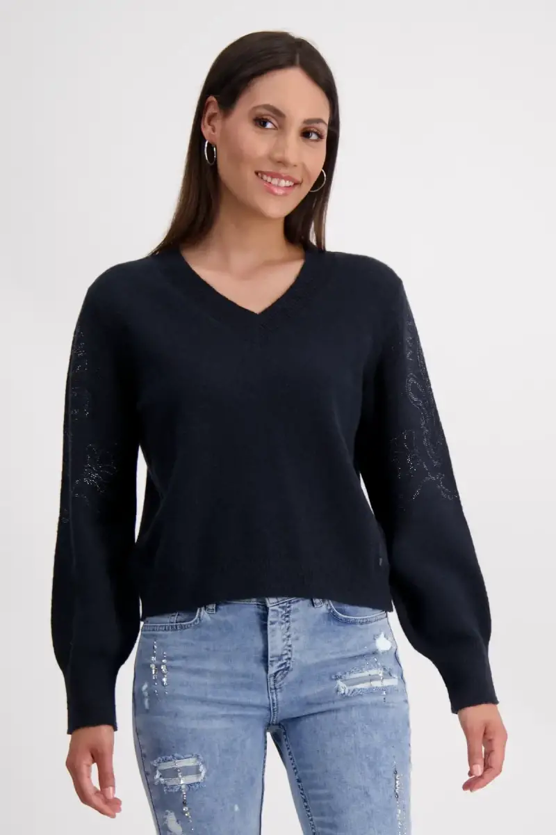 Monari Wendepullover mit Schmuck Sonderangebote